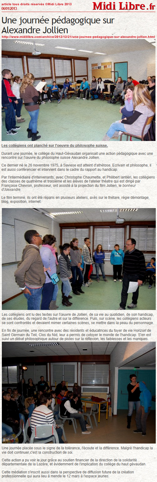 rencontres departementales de danse 2012